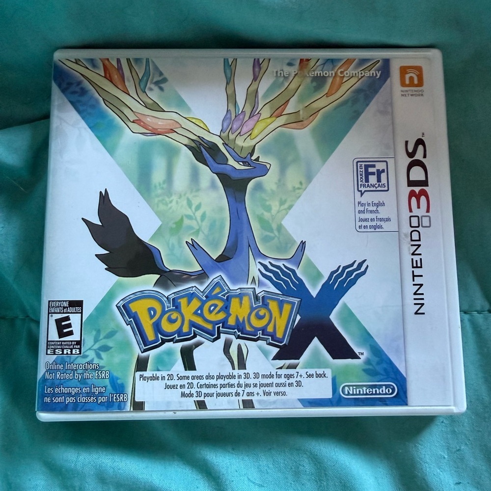 CIB: Pokémon X (Nintendo 3DS, 2013)